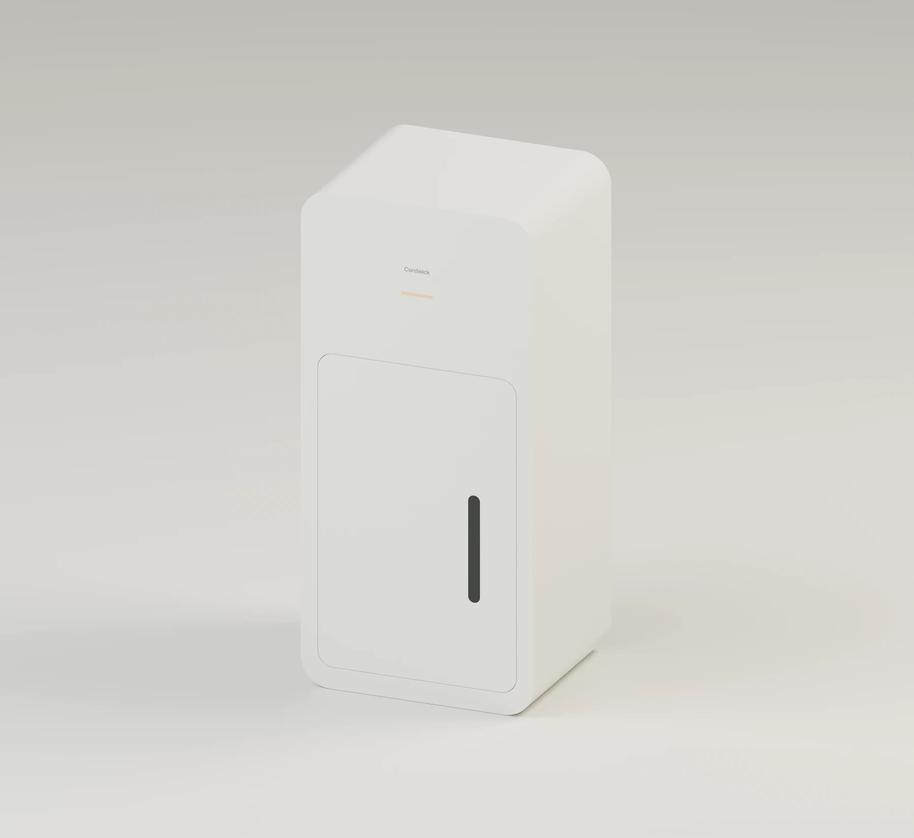 Commercial design study for Cordwick Renew with a removable reservoir cover
