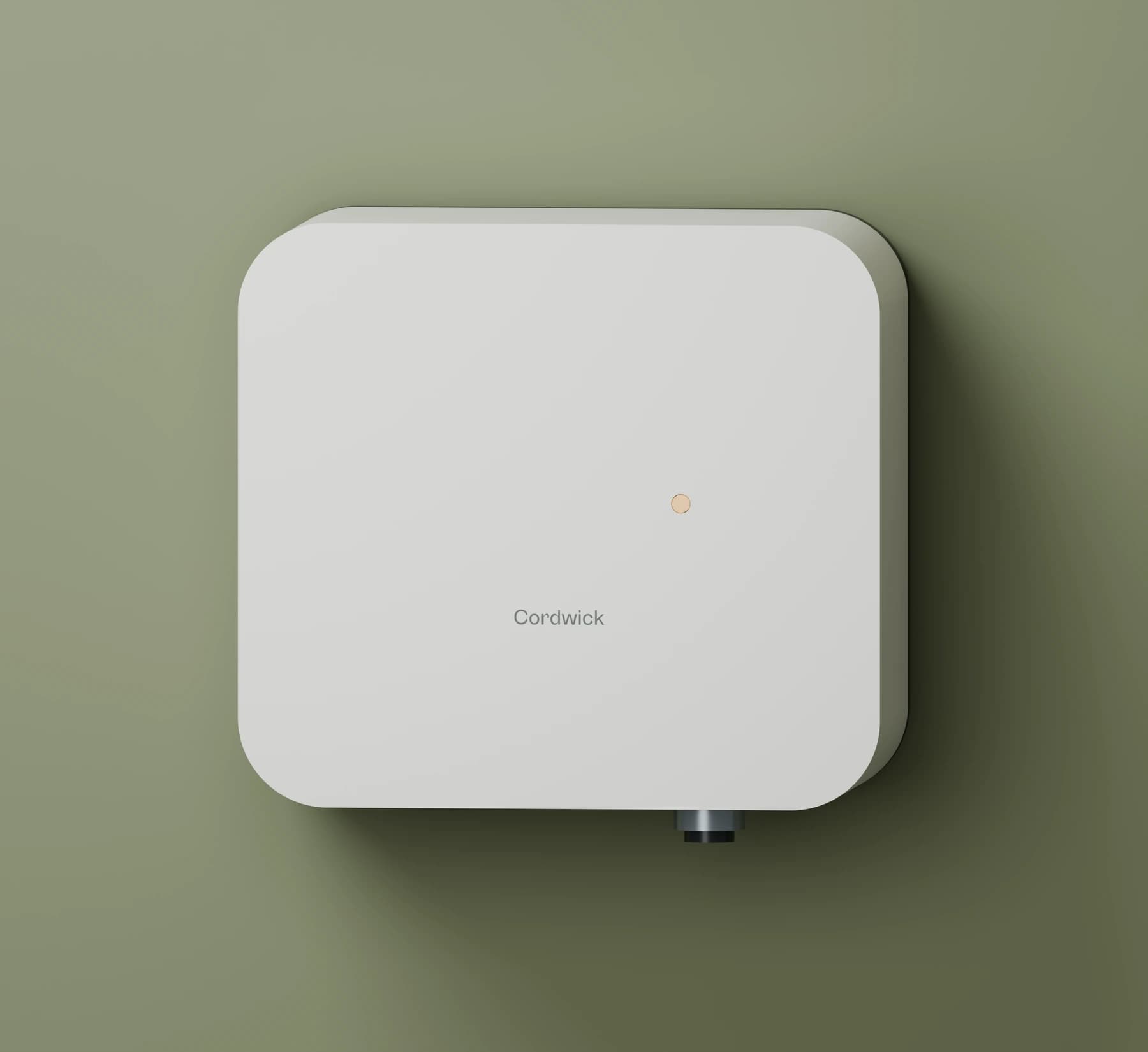 CAD rendering of the Cordwick Signal service enclosure